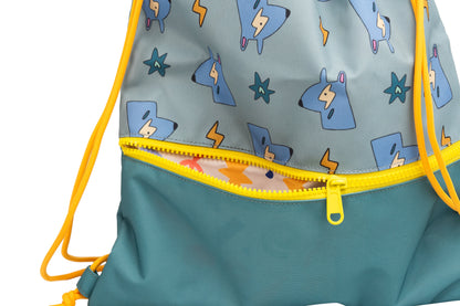 FUNKY DOGS Drawstring bag