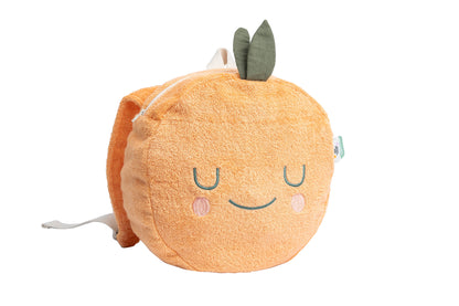 Mandy Mandarin Terry Cloth Backpack