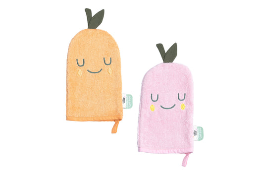 Mandarin washcloth set