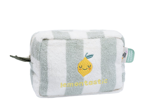 Lola Lemon Sponge Wash Bag