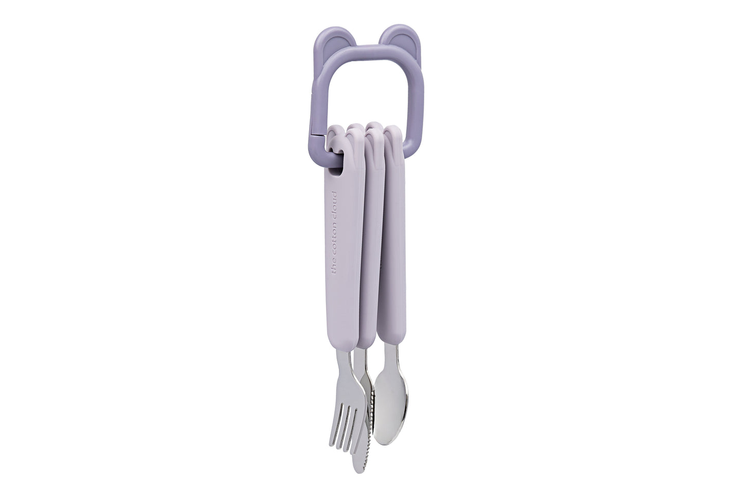 Cutlery set with Lilas buckle