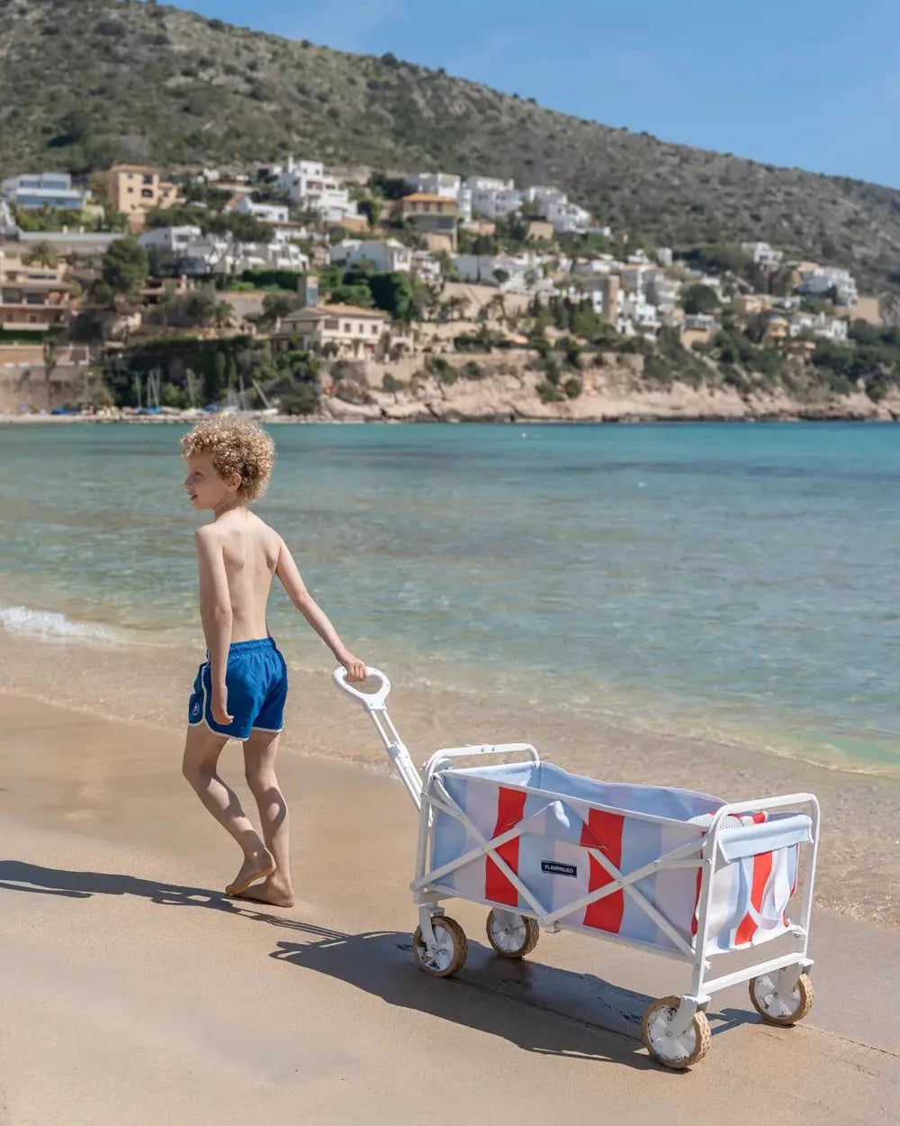Carro plegable infantil multiusos con ruedas – REX