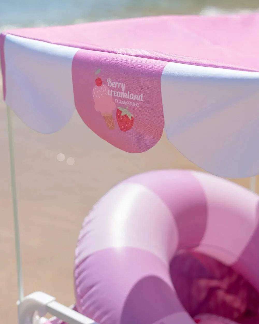 Foldable Children's Wagon with Sun Canopy and Wheels – POP