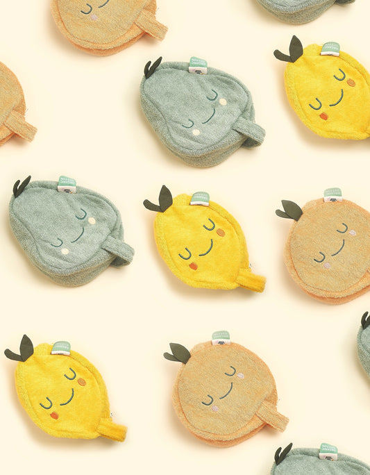 Lola Lemon Fruit-Shaped Wash Bag