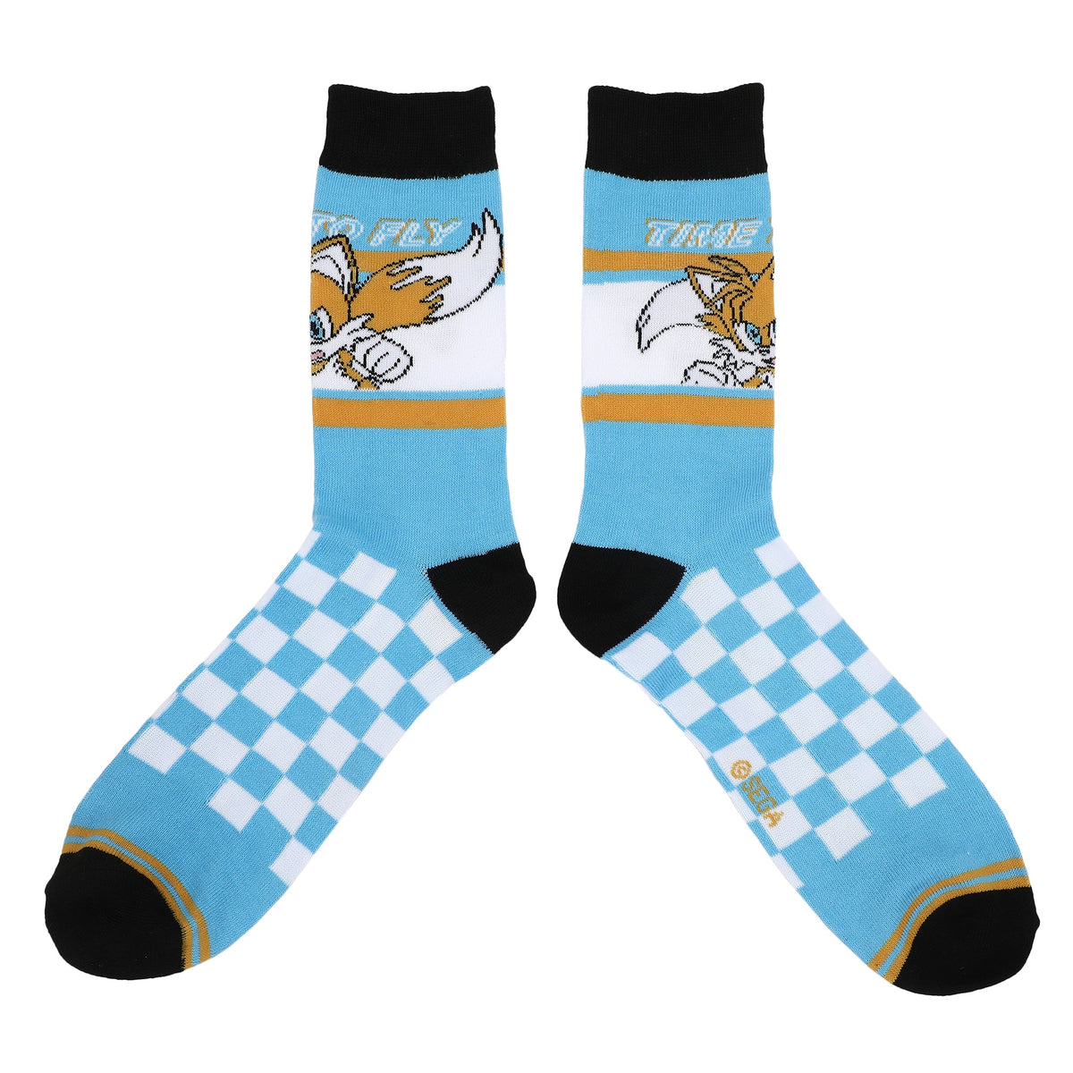Chaussettes Sonic the Hedgehog - personnage visuel lot de 5 paires -taille unique
