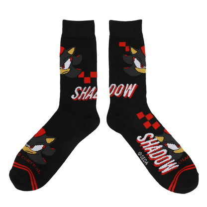 Chaussettes Sonic the Hedgehog - personnage visuel lot de 5 paires -taille unique