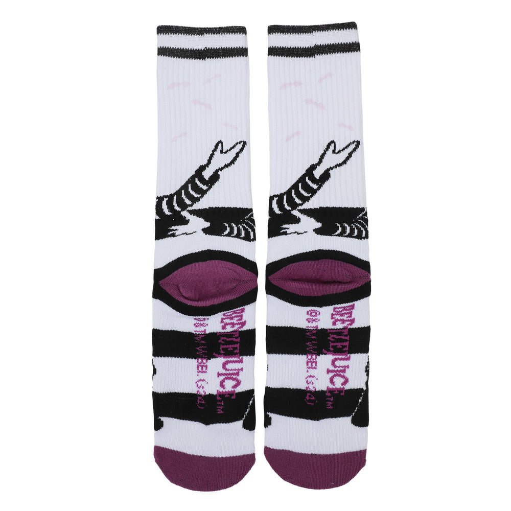 Chaussettes Beetlejuice - UV Color Change Betelgeuse blanc Athletic