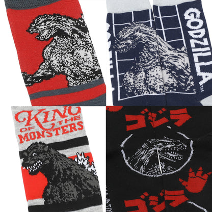 Chaussettes homme Godzilla King of the Monsters - lot de 5 paires