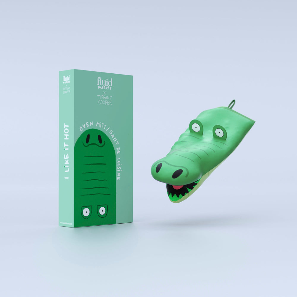 Gant de cuisine crocodile