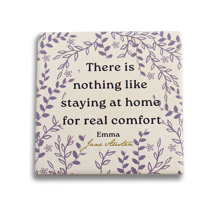 Jane Austen Emma ceramic coaster