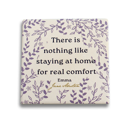 Jane Austen Emma ceramic coaster