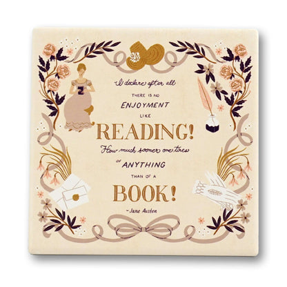 Pulteney Press Pride & Prejudice Coaster