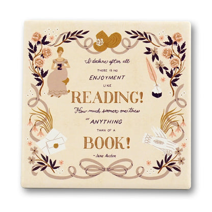 Pulteney Press Pride & Prejudice Coaster