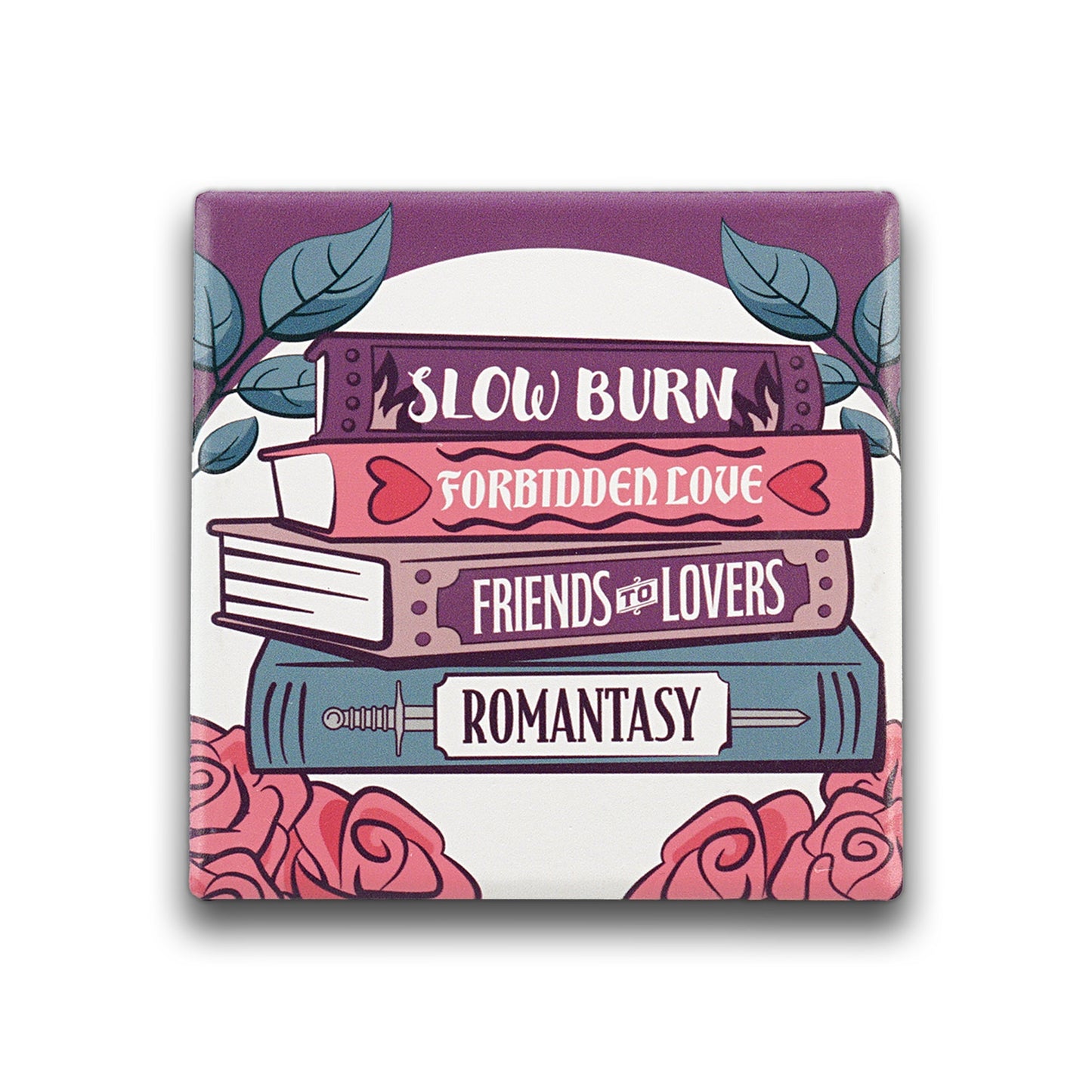 Romantasy Ceramic Coaster