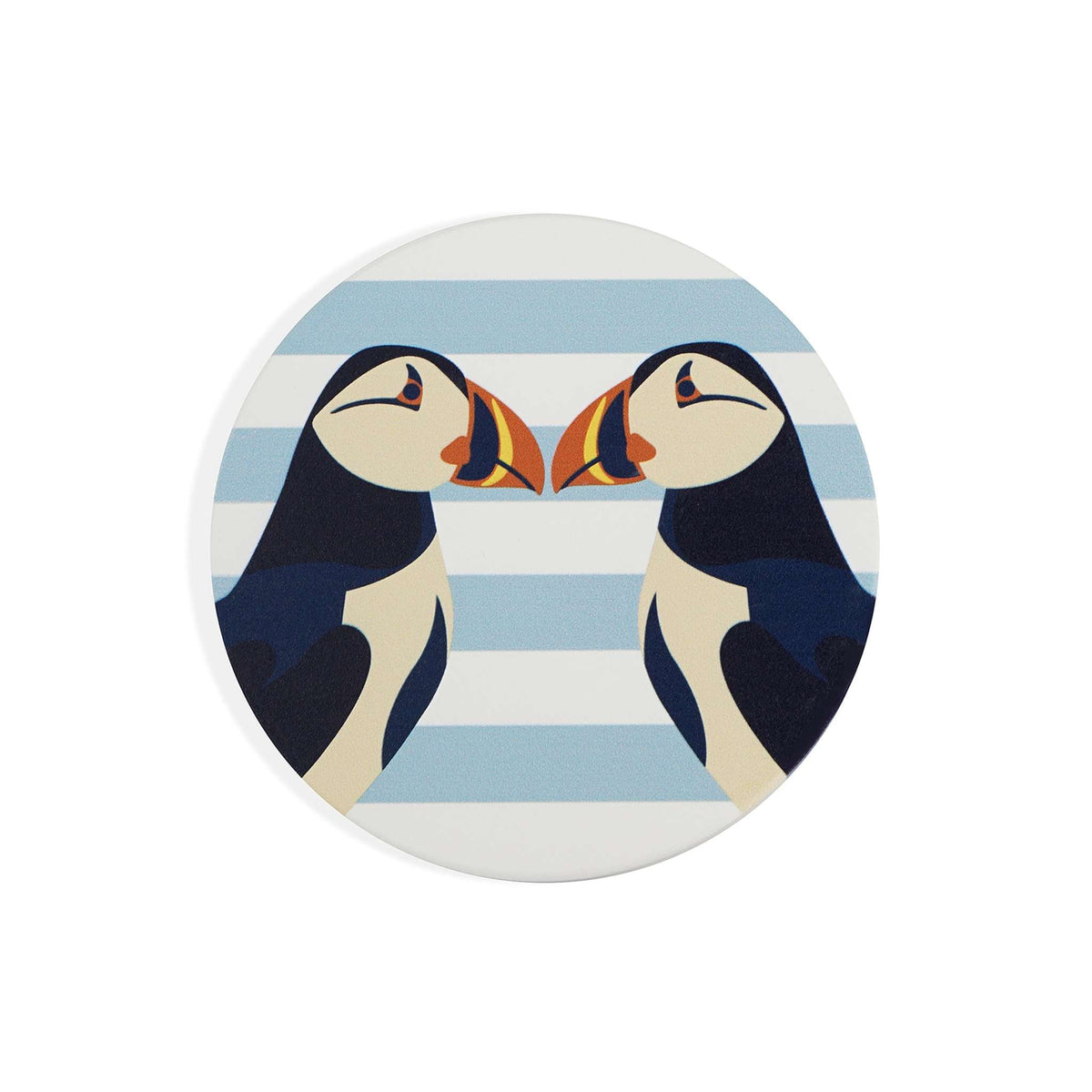 RSPB Puffin Kiss Coaster