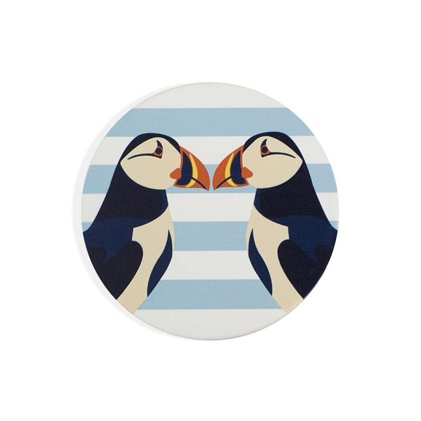 RSPB Puffin Kiss Coaster