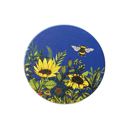 Set of 2 Natasha Kirby Ceramic Coasters