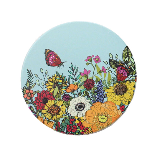 Set of 2 Natasha Kirby Ceramic Coasters