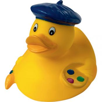 Duck de kunstenaar-schilder