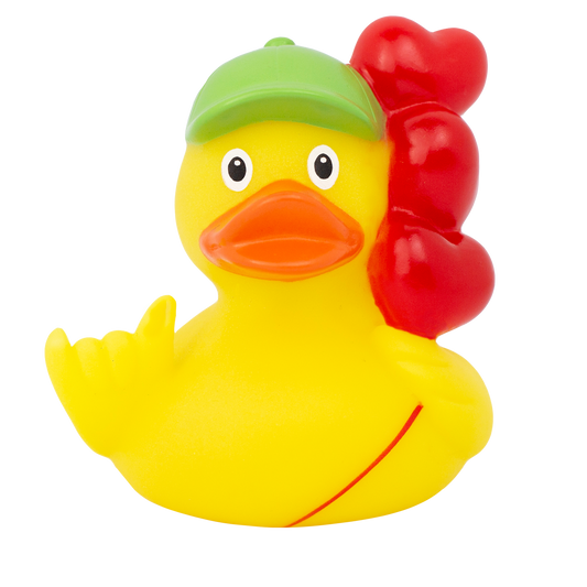 Canard Ballons Cœurs Lilalu