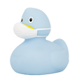 Canard Masque Chirurgical Bleu