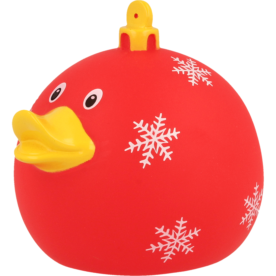 Weihnachtskugel mit roter Ente