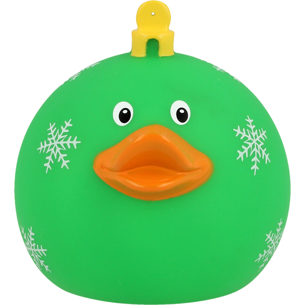Green Duck Christmas Ball