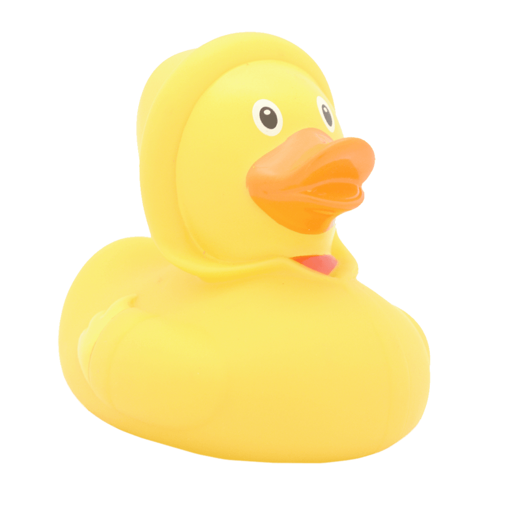 Ente Gelber Regenmantel