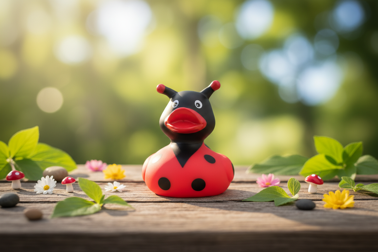 Canard Coccinelle