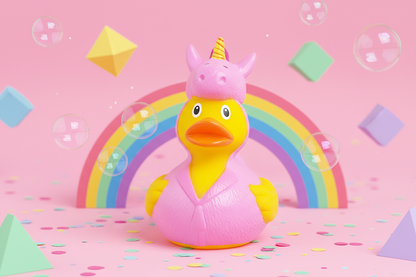 Canard Costume de Licorne
