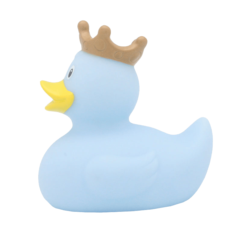 Canard Bleu Couronne Lilalu - Canard de Bain