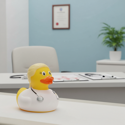Canard Femme Docteur Blonde