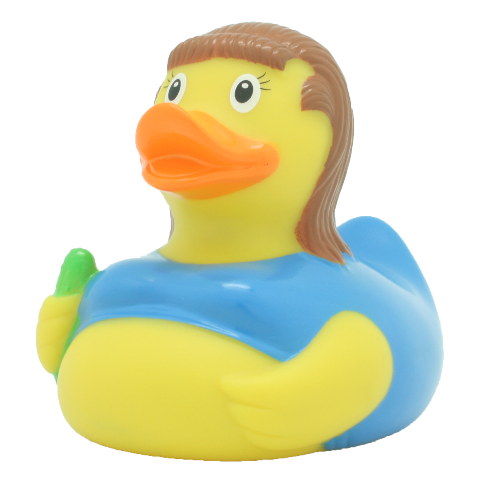 Pregnant woman duck