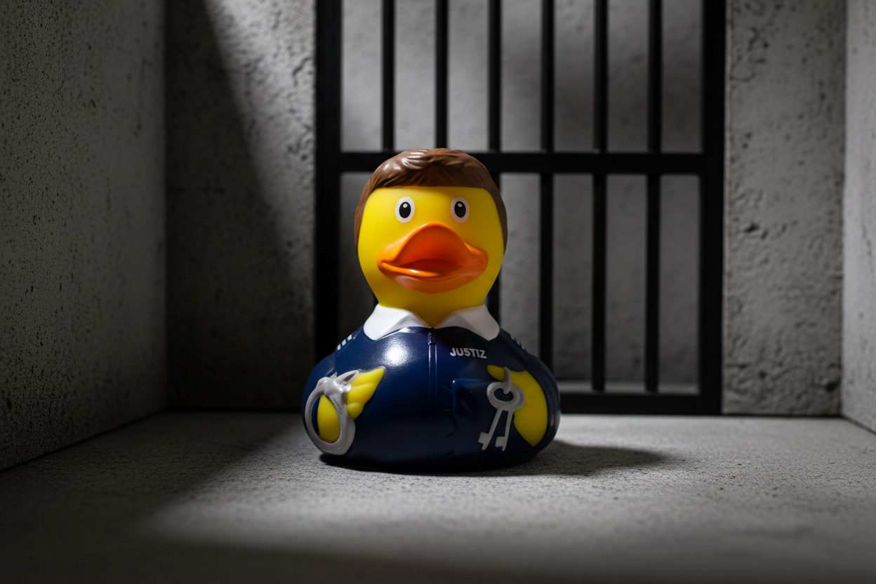 Prison Guard Duck
