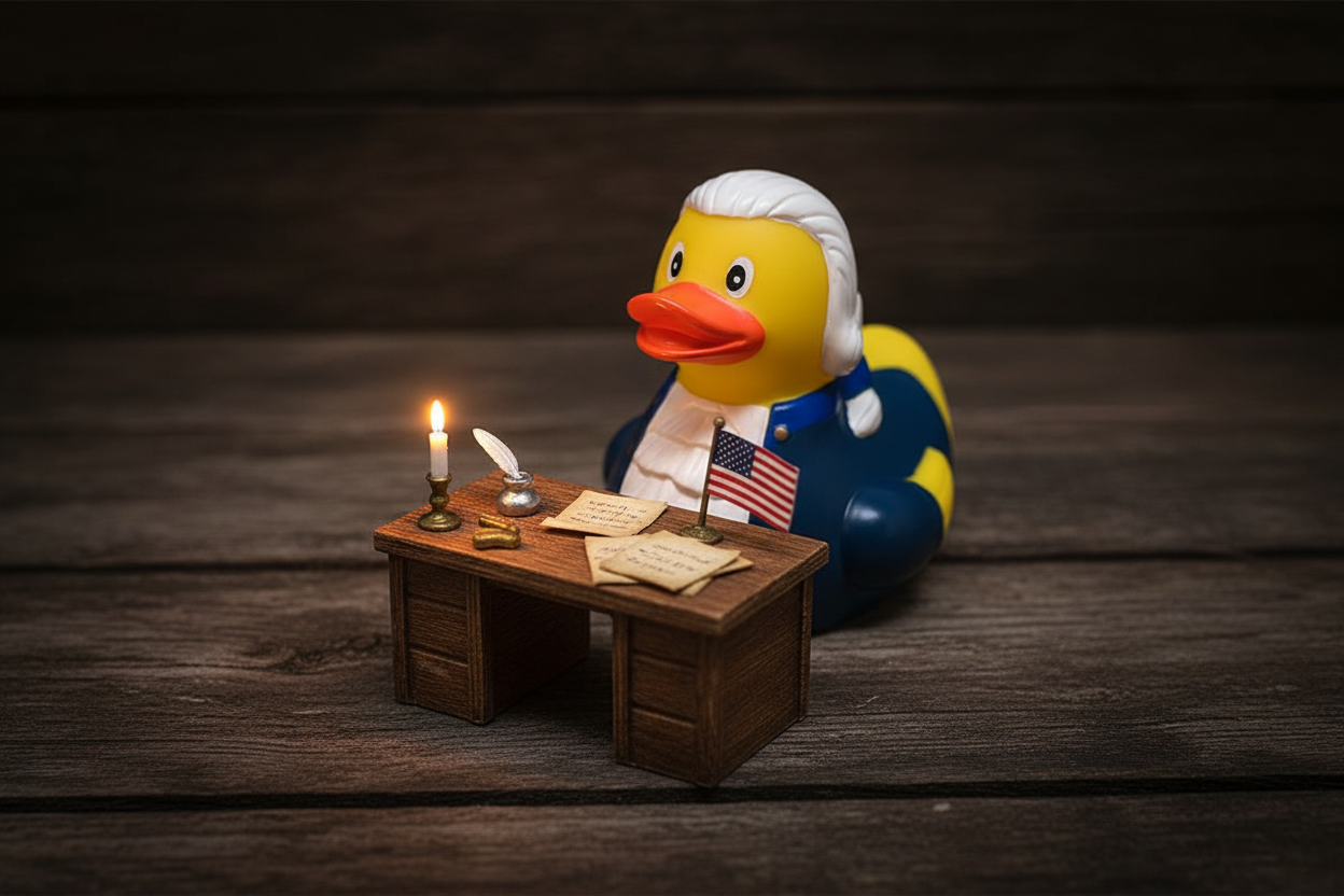 Duck George Washington