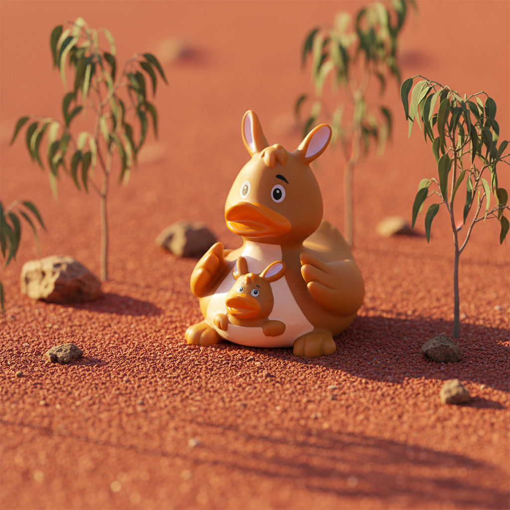 Duck kangaroo