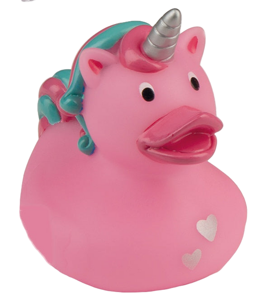 Canard Licorne Rose Cœur