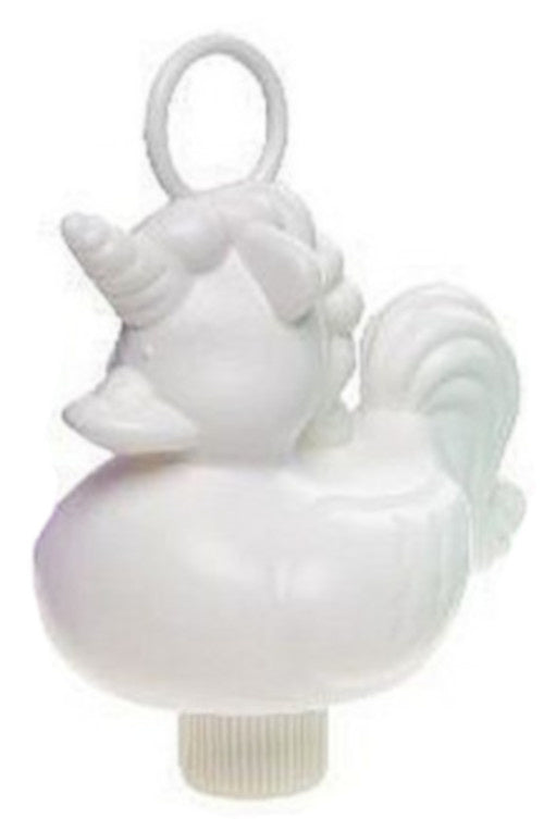 Angling White Unicorn Duck