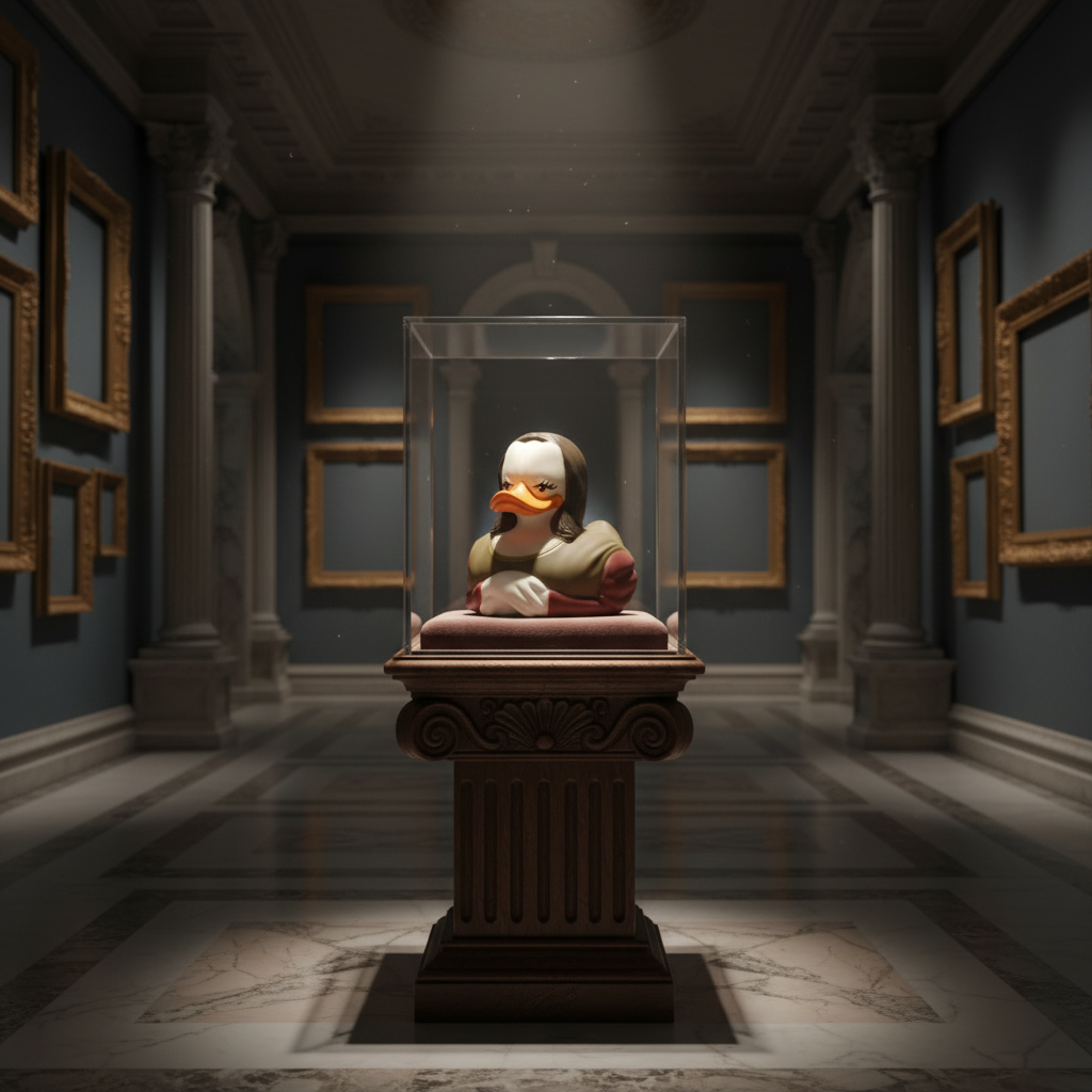 Duck Mona Lisa