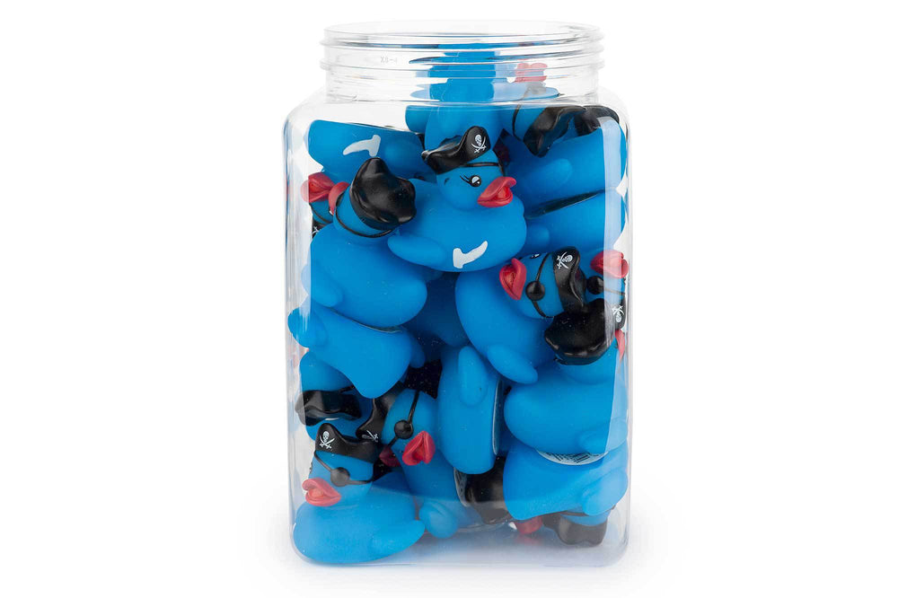Kleine Eend de Bain Pirate Blauw