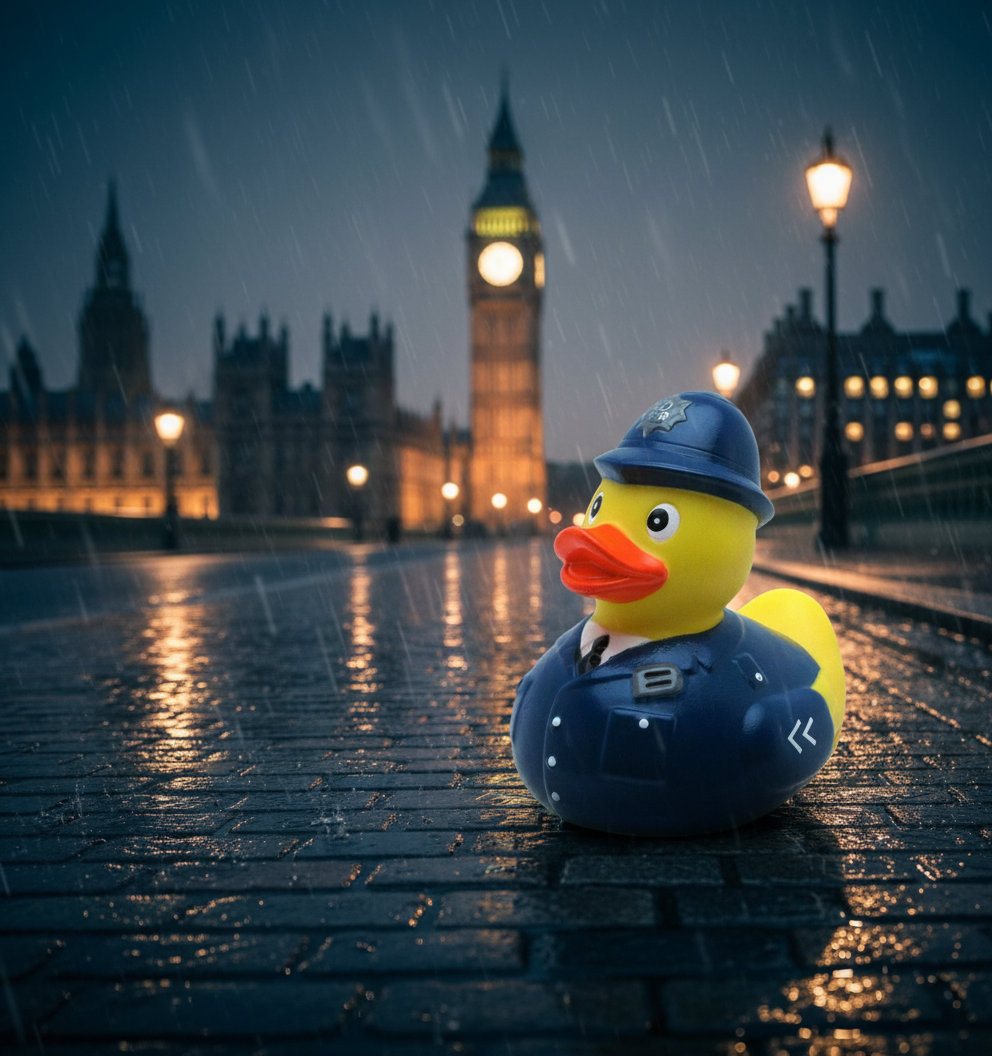 Canard Policier Scotland Yard