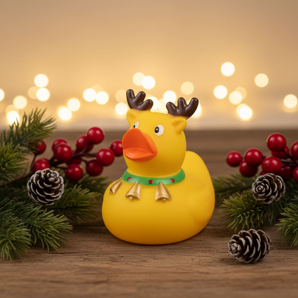 Canard Renne de Noël