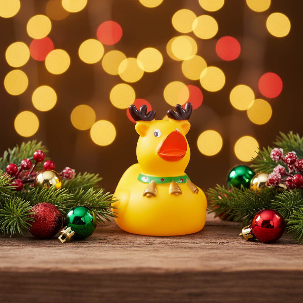 Canard Renne de Noël