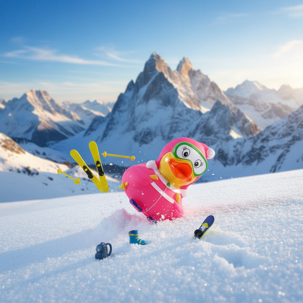 Canard Skieuse