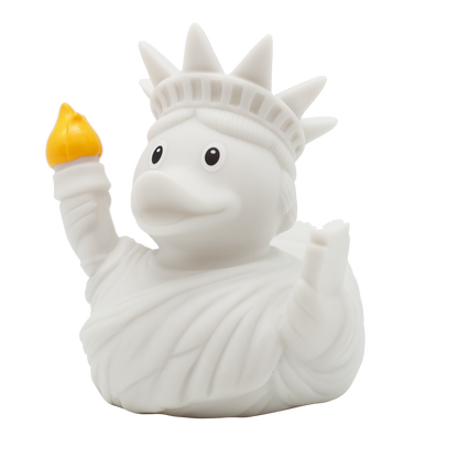 Duck Statue of White Freedom