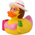Ente Urlauberin