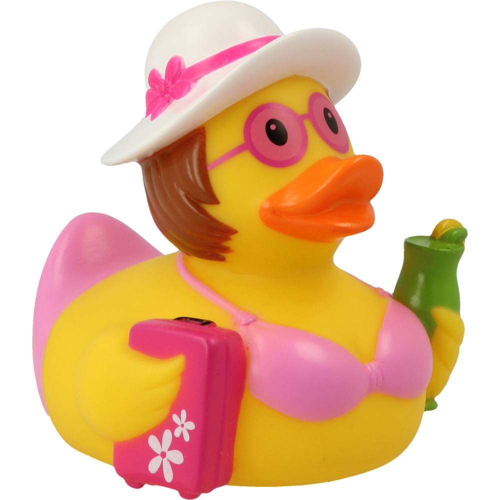Ente Urlauberin