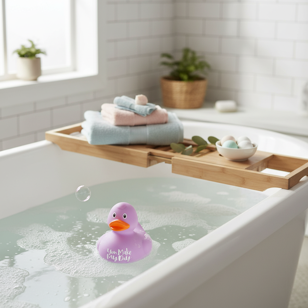 Paarse Eend "Jij maakt mijn dag goed"