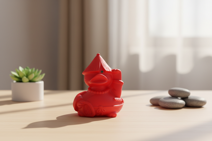 Lucky Red Cat Duck