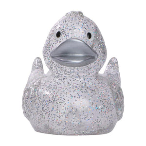Sparkly Duck Silver Beak